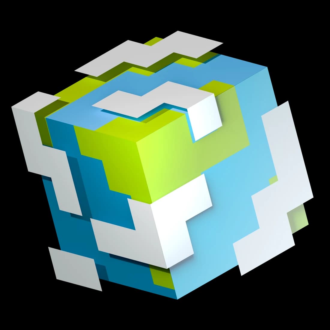 Воксельная планета — сервер Minecraft на хостинге Millida