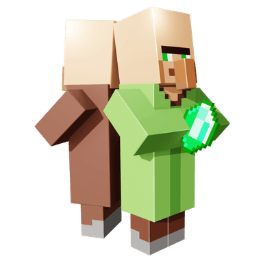 Житель из Minecraft