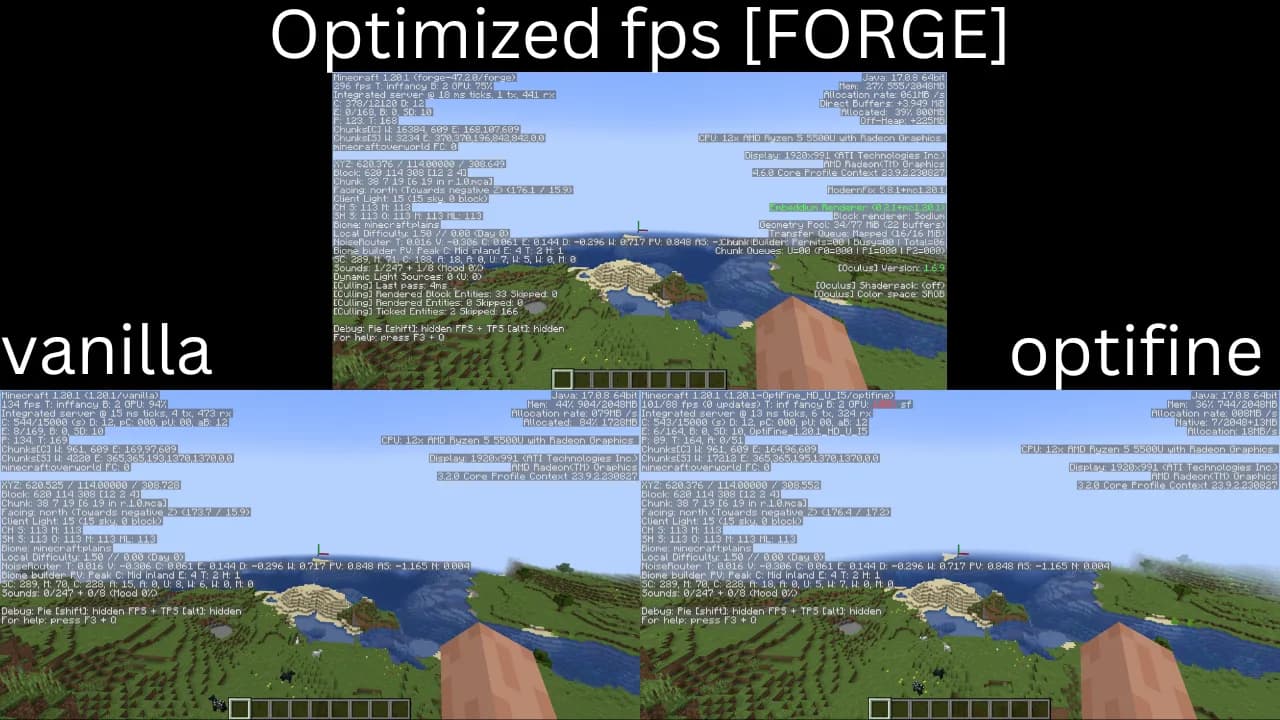 Optimized fps 1.18.2 — скачать сборку на Forge