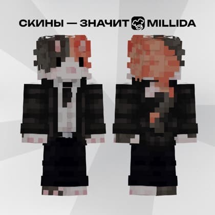 Скин Minecraft, нарисованный студией Millida на заказ