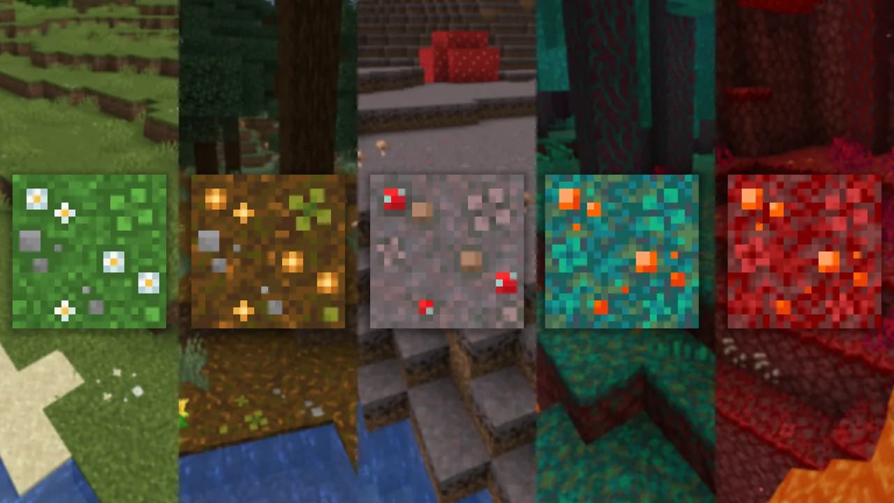 Simple Grass Flowers 1.18.2 — скачать ресурспак для Minecraft