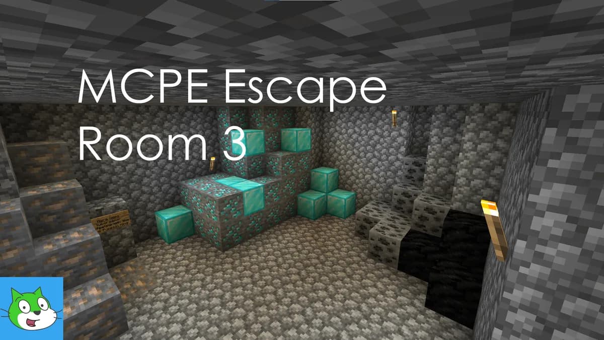 MCPE Escape Room 3 — головоломка в комнатах для Minecraft Bedrock