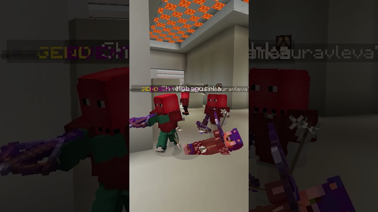 Мероприятие Gunfight на PlayStrix #minecraftshorts #minecraftvideos #minecraft #shorts #Minecraft